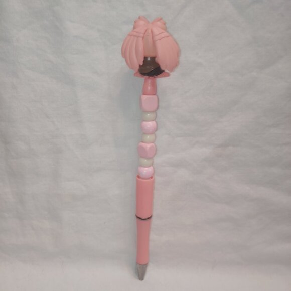 Disney Doorable- Jar Jar Binks- Handmade Beaded Pen Star Wars - Picture 2 of 2